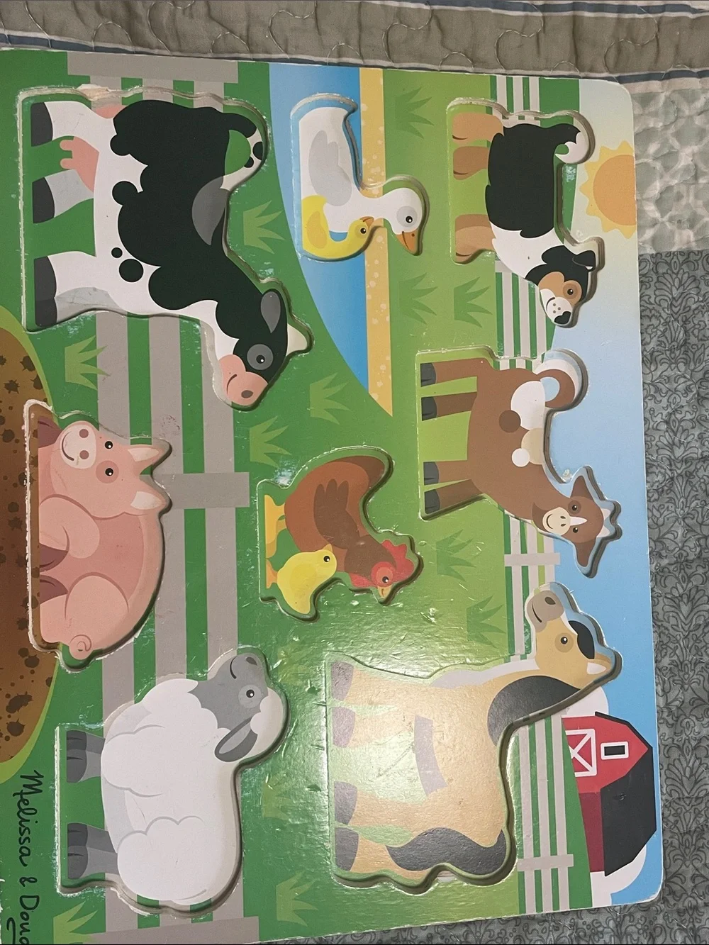 Melissa & Doug Kids Wooden Animal Puzzles